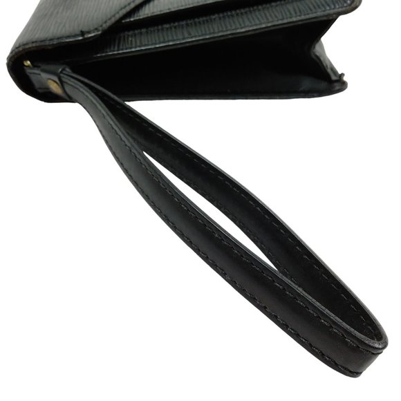 224199D Louis Vuitton Clutch Bag Serier Dragonne Black Epi - Picture 3 of 8